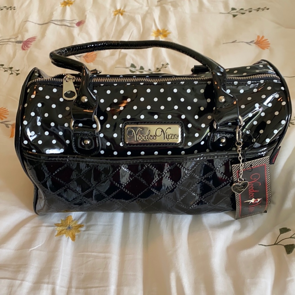 Black Voodoo Vixen Hand Bag